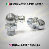 Ingrassatori idraulici 90 gradi - 6x1